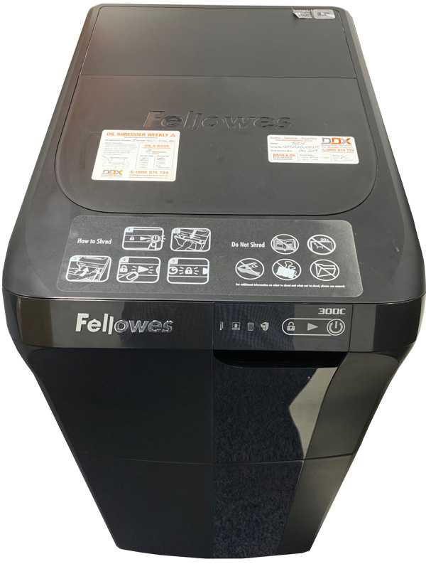 Fellowes 2nd hand shredder 2