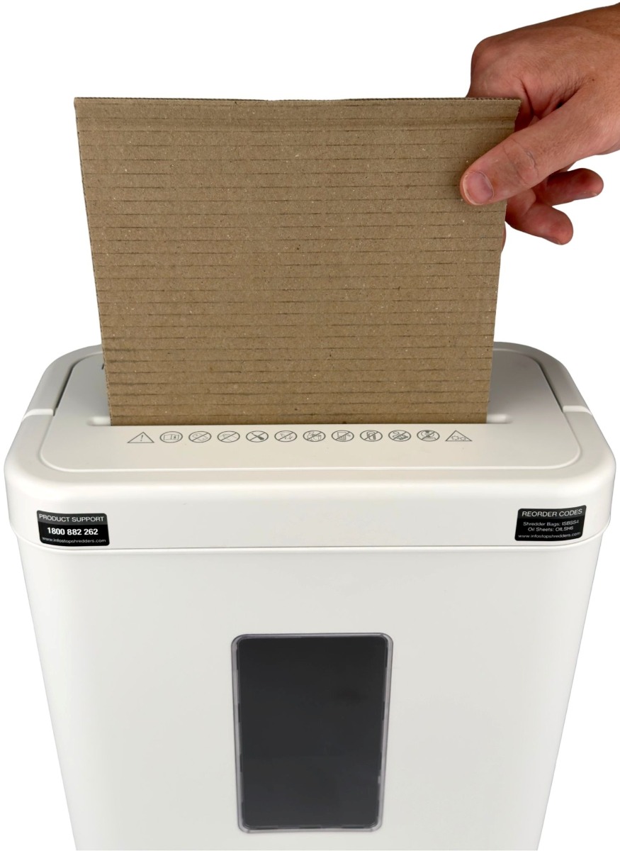 INFOSTOP HYBRID IS6X Paper & Cardboard Shredder - Image 9