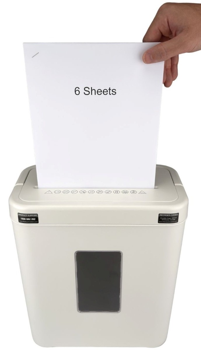 INFOSTOP HYBRID IS6X Paper & Cardboard Shredder - Image 6